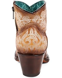 Corral Women's Glow the Dark Embroidered Western Booties - Round Toe