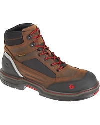 Wolverine Men's Overman Waterproof Carbonmax 6" Work Boots - Round Toe