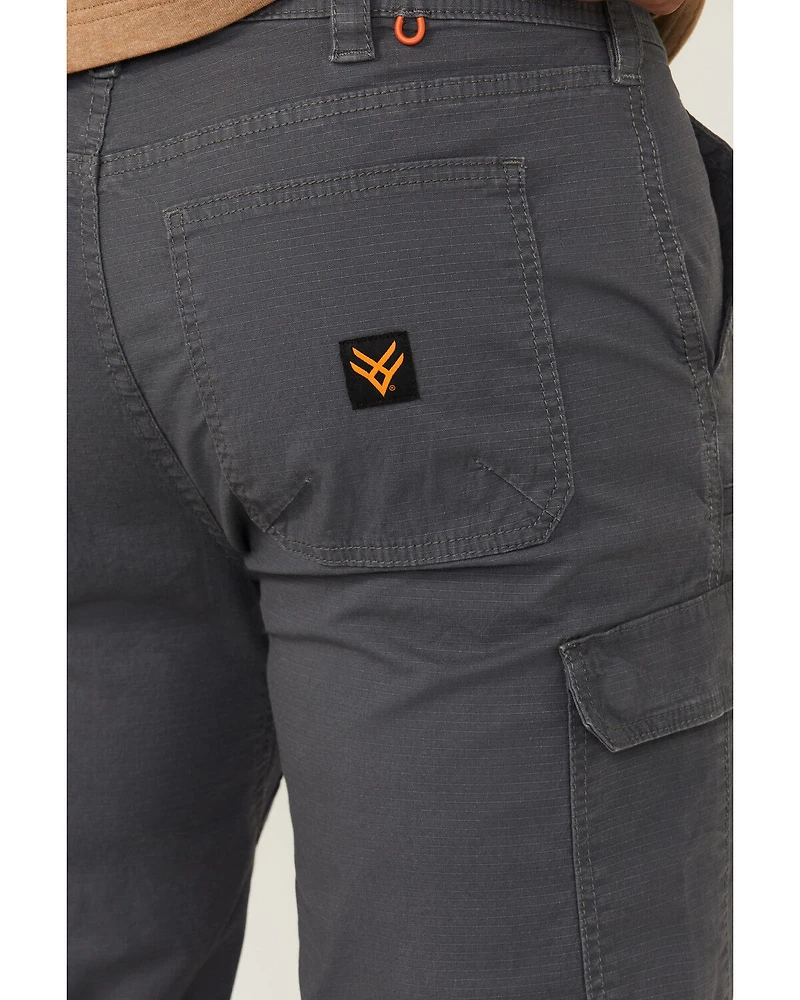 Hawx Men's Armstrong Cargo Ripstop Stretch Denim Work Pants
