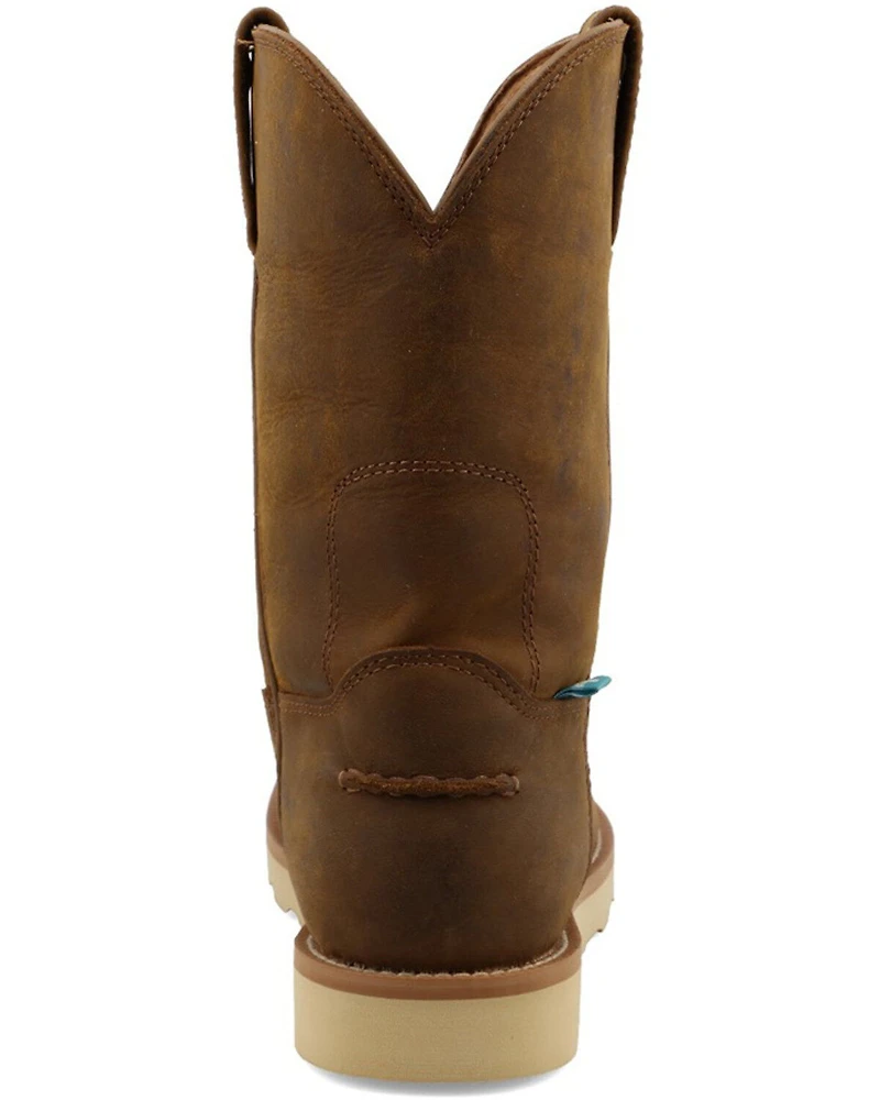 Twisted X Men's 10" Work Pull-On Wedge Boots - Soft Toe