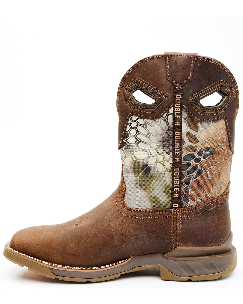 Double H Men's Kryptek Waterproof Western Boots - Broad Square Toe
