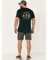 ATG by Wrangler Men's All-Terrain Asymmetric Cargo Shorts