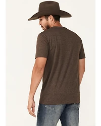 Cowboy Hardware Men's El Jefe Tequila Short Sleeve Graphic T-Shirt