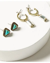 Shyanne Women's Desert Boheme Dangle Charm Earring Set - 6 Pieces
