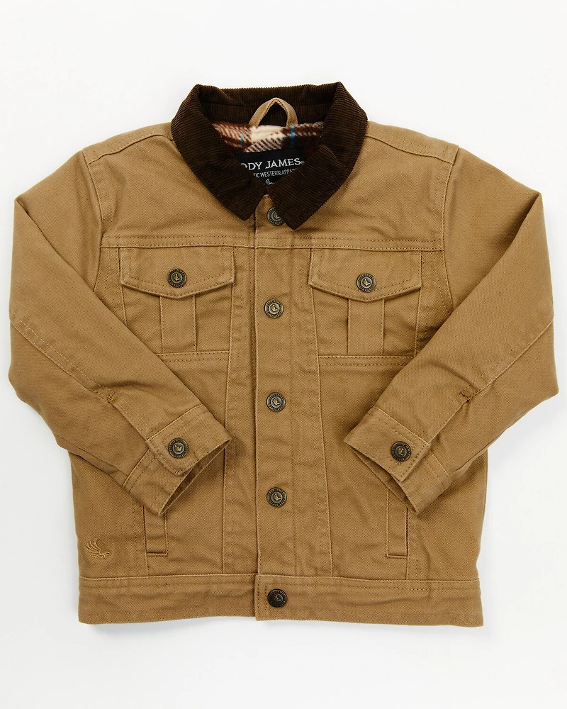 Cody James Toddler Boys' Washed Cotton Jacket