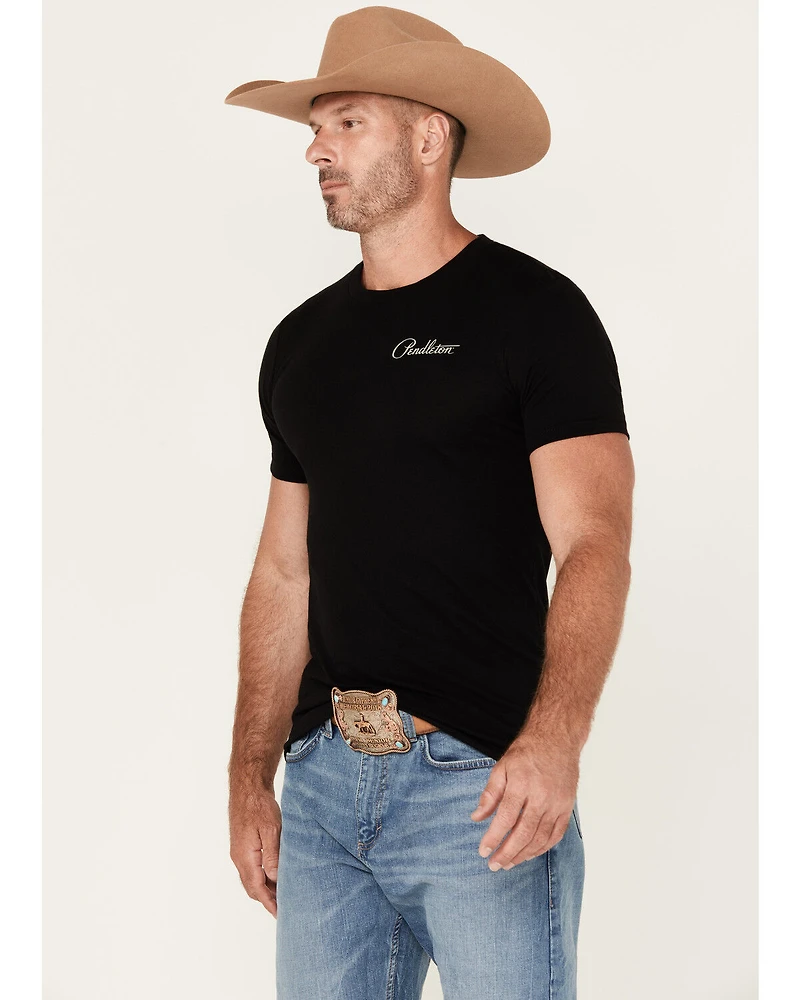 Pendleton Men's Boot Barn Exclusive Pinto Mountains Short Sleeve Graphic T-Shirt