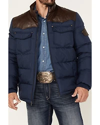 Cody James Men's Belmont Western Puffer Coat