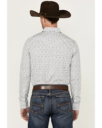 Cody James Men's Dandy Floral Print Long Sleeve Snap Western Shirt