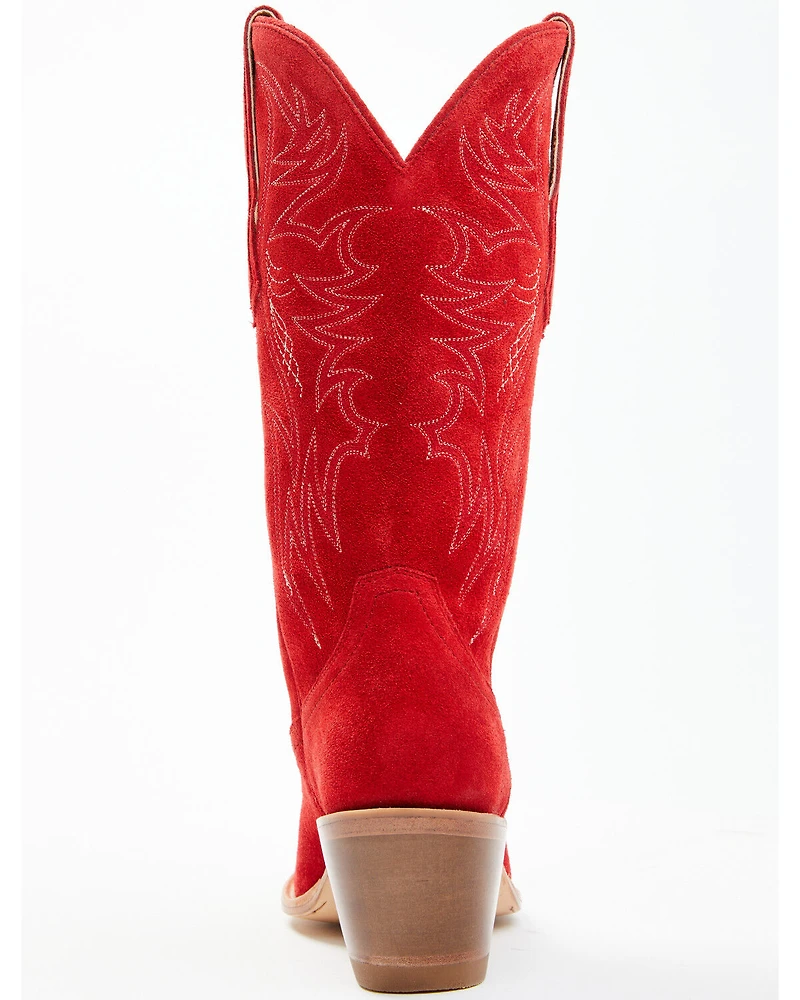 Idyllwind Women's Charmed Life Suede Western Boots - Round Toe