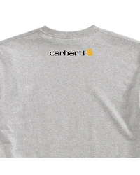 Carhartt Men's Signature Logo Graphic Short Sleeve Work T-Shirt