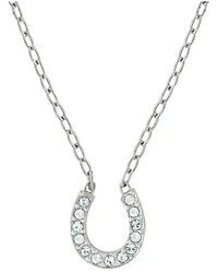 Montana Silversmiths Women's Crystal Clear Lucky Necklace