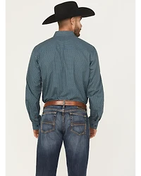 Cinch Men's Printed Long Sleeve Button-Down Western Shirt