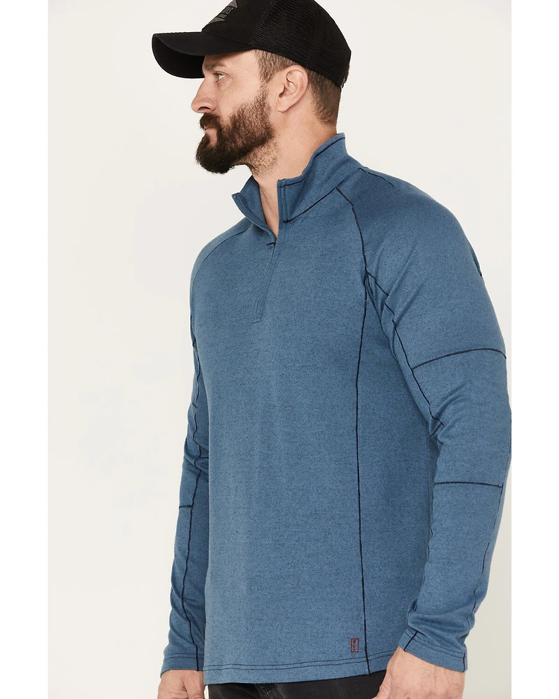 Brothers and Sons Men's Base Layer Quarter Zip Shirt