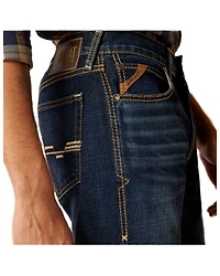 Ariat Men's M8 Reese Dark Wash Modern Slim Stretch Denim Jeans