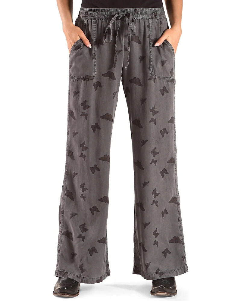 Billy T Women's Butterfly Drawstring Pants