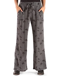 Billy T Women's Butterfly Drawstring Pants