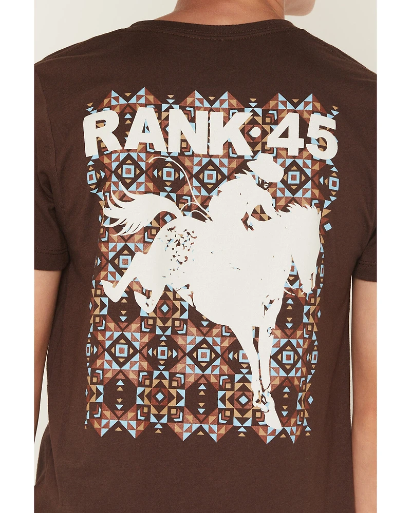 RANK 45® Boys' Gallop Short Sleeve Graphic T-Shirt