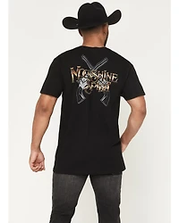 Moonshine Spirit Men's Golden Luster Short Sleeve Graphic T-Shirt