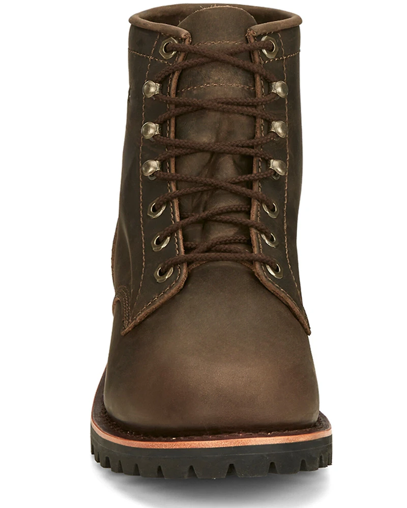 Chippewa Men's Classic 2.0 Wood 6" Work Boots - Round Toe