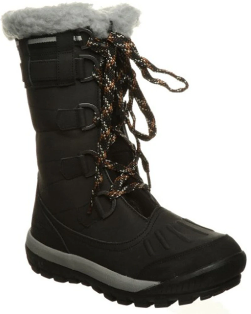 Bearpaw Women's Desdemona 10" Waterproof Lace-Up Boots - Round Toe