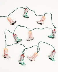 Kurt Adler Cowboy Boot String Light Set; received 6.13km
