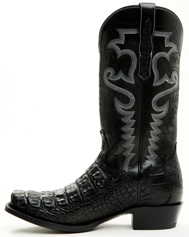 El Dorado Men's Exotic American Alligator Western Boots