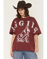 Gameday Women's TAMU Southern Split Short Sleeve Graphic Tee