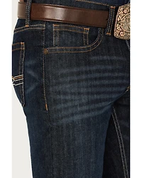 Cody James Men's Night Hawk Wash Jackson Slim Straight Stretch Denim Jeans