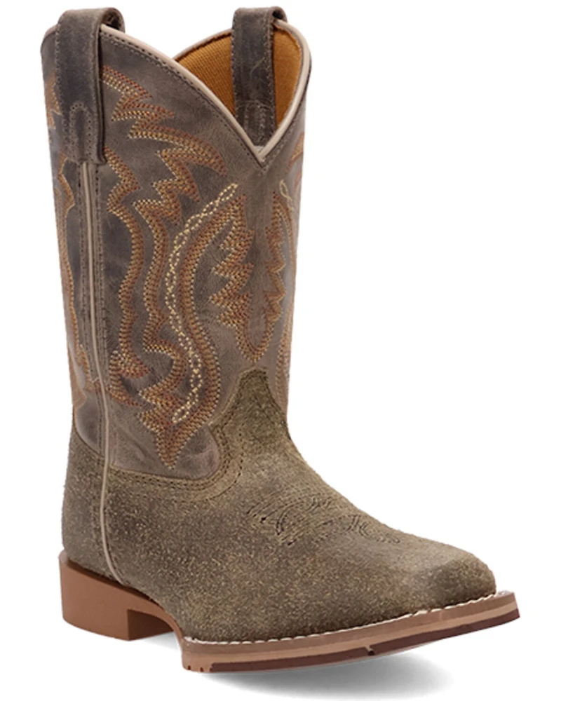 Dan Post Little Boys' Beasley Western Boots - Broad Square Toe