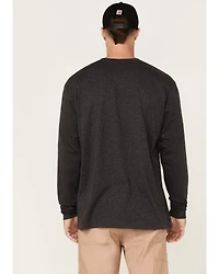 Carhartt Men's Loose Fit Heavyweight Long Sleeve Logo Graphic Work T-Shirt
