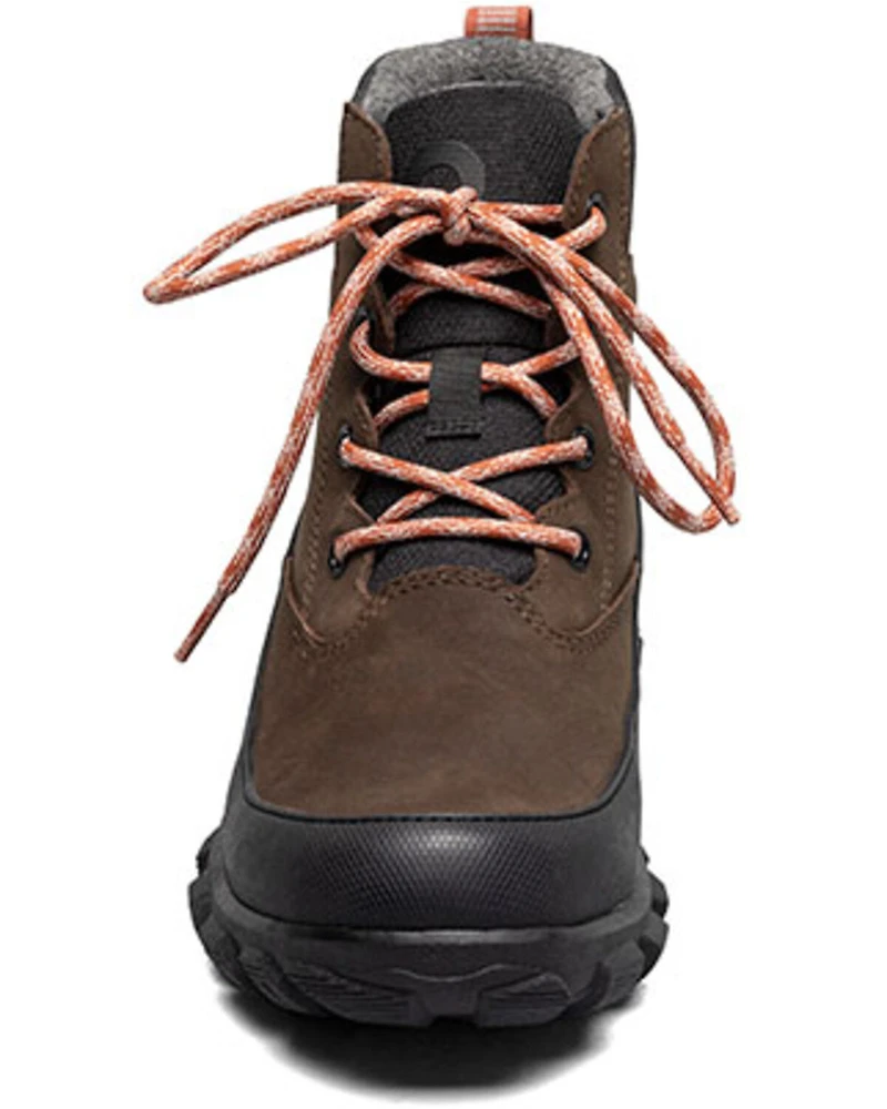 Bogs Women's Cedar Mid Lace Waterproof Boots - Round Toe