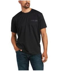 Ariat Men's Rabar Polartec Elite All Season Work Pocket T-Shirt