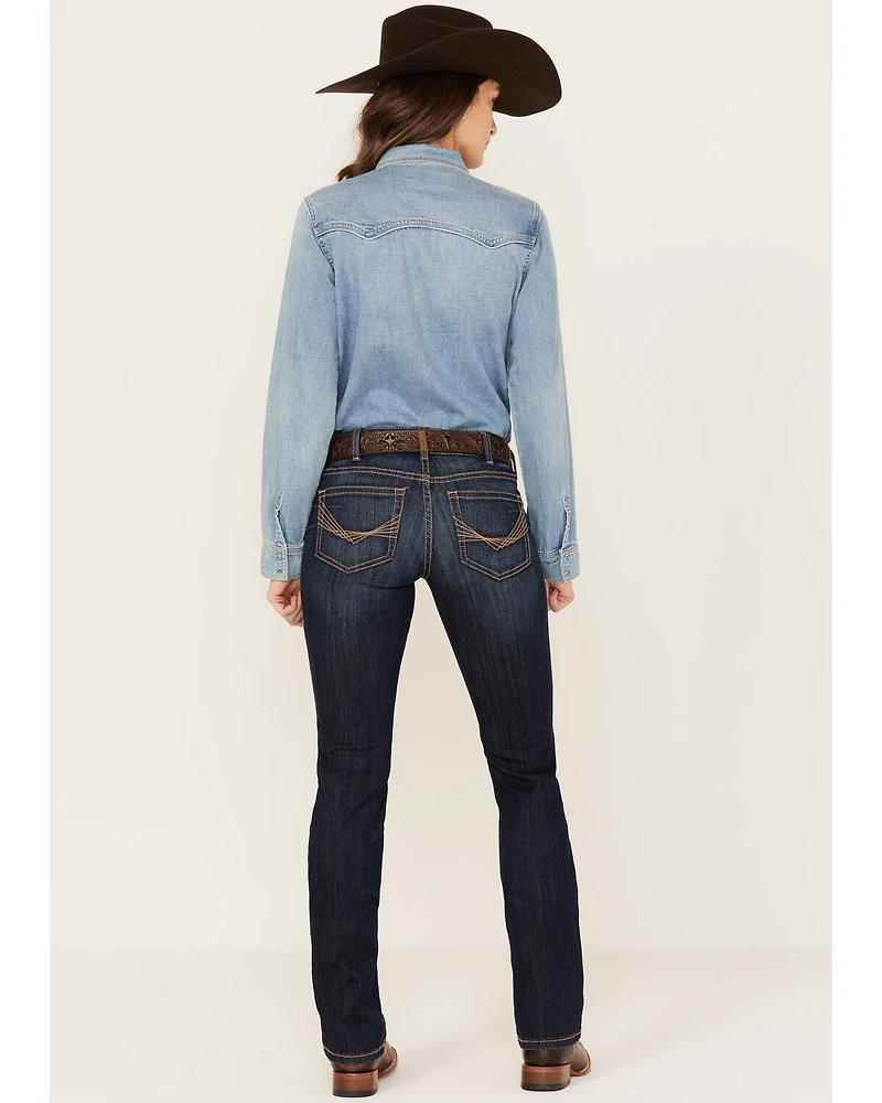 Ariat Women's Perfect Rise Greta Stretch Straight Jeans
