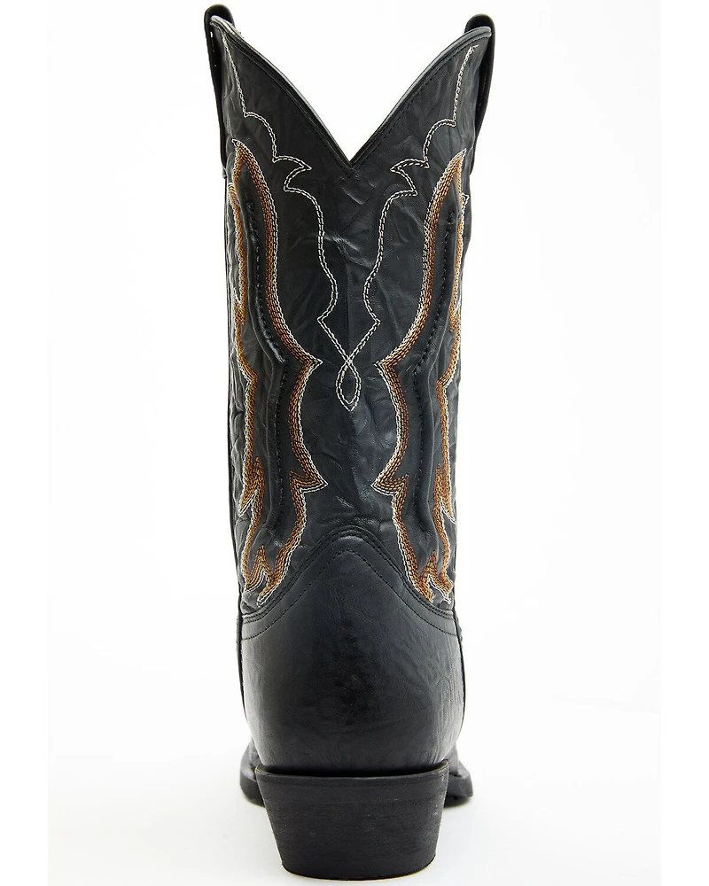 Laredo Men's Fancy Stitch Western Boots - Round Toe