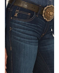 Ariat Women's Julianna Dark Wash Perfect Rise Trouser Stretch Denim Jeans