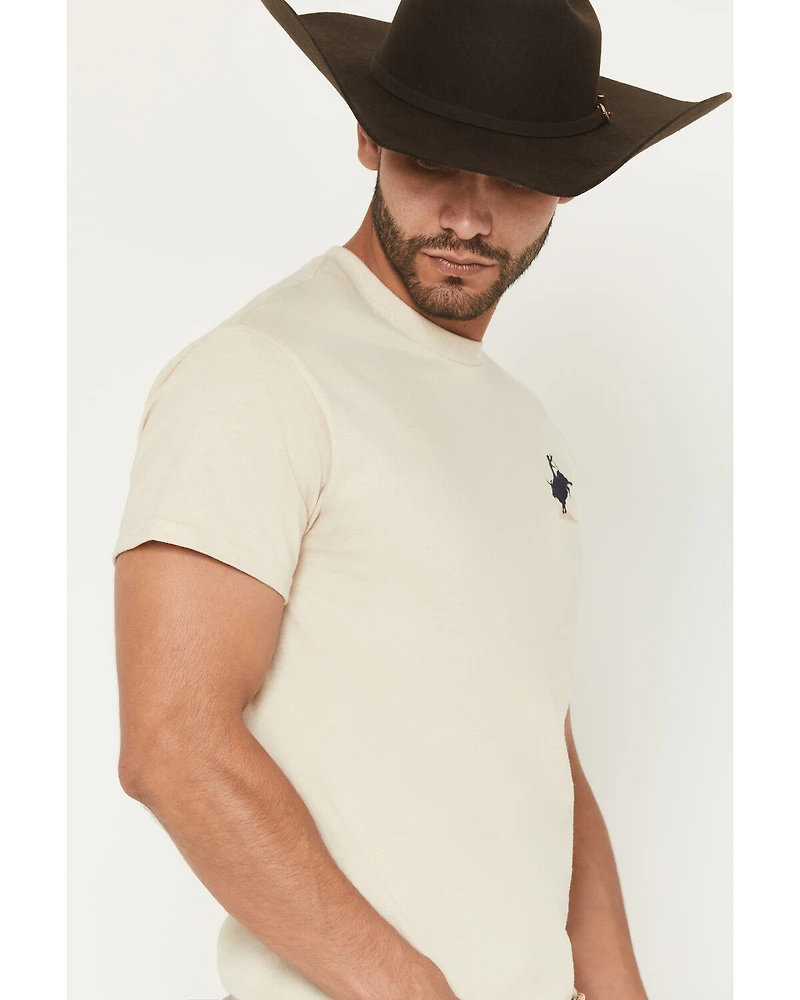 Riot Society Men's Bucking Bull Short Sleeve Graphic T-Shirt