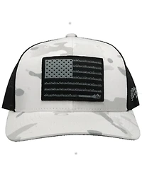 Hooey Men's Liberty Roper Camo Print Trucker Cap
