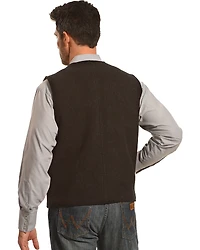 Wyoming Traders Men's Wool Button Closure Vest