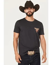 Wrangler Men's Boot Barn Exclusive Steerhead Short Sleeve Graphic T-Shirt