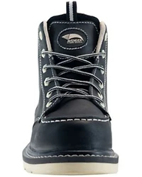 Avenger Women's Mid 6" Lace-Up Waterproof Wedge Work Boots - Carbon Toe