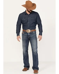 Cody James Men's Stonewall Wash Wyatt Slim Bootcut Stretch Denim Jeans