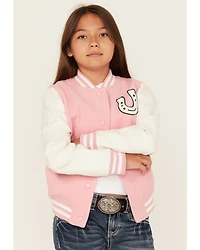 Urban Republic Girls' Varsity Jacket