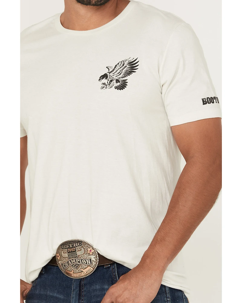 Boot Barn Men's Eagle And Flag Short Sleeve Graphic T-Shirt