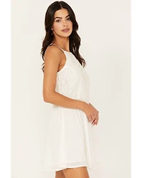 Idyllwind Women's Justyna Embroidered Mini Dress