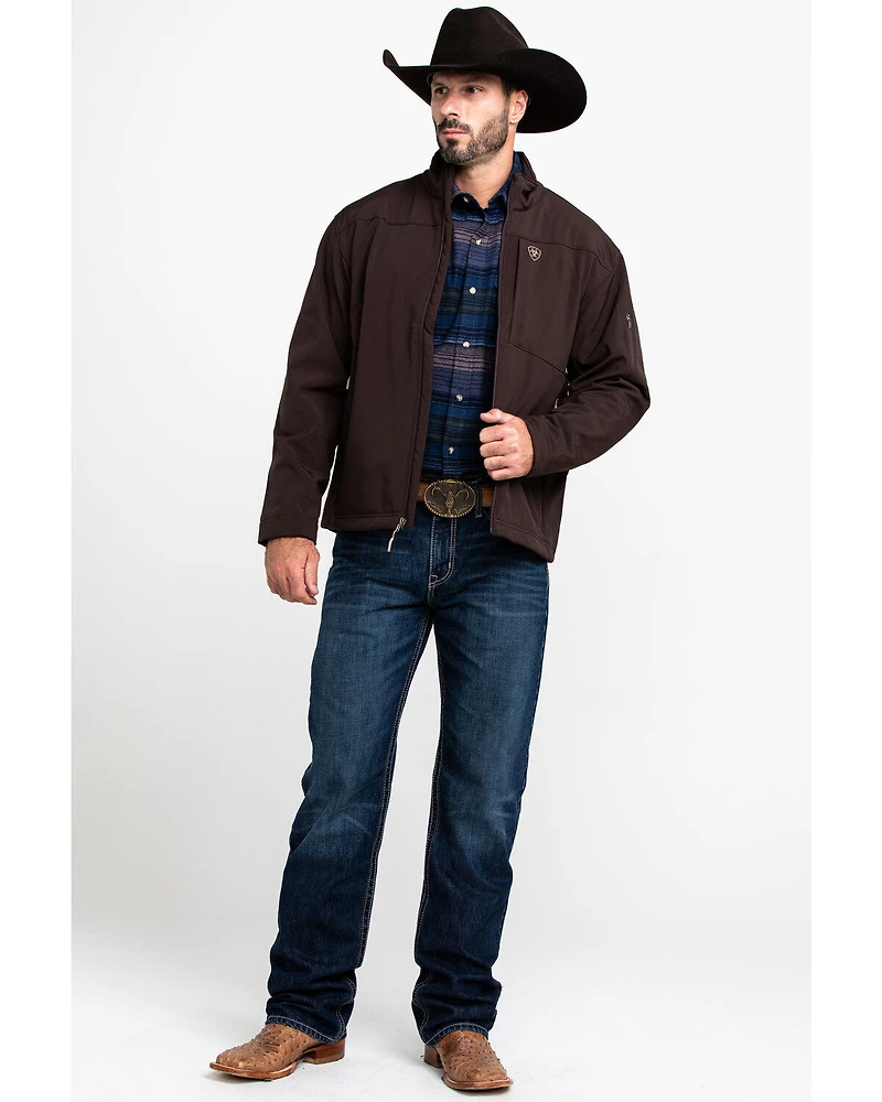 Ariat Men's Coffee Bean Vernon 2.0 Softshell Jacket - Big & Tall