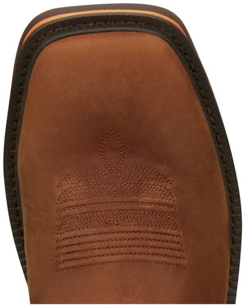 Justin Men's Resistor Western Work Boots - Soft Toe