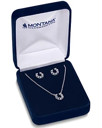Montana Silversmiths Women's Delicate Glamour Horseshoe Jewelry Set - 2 Piece