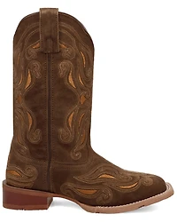Laredo Women's Millie Suede Western Boots - Broad Square Toe