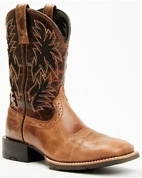 Ariat Men's Sport Cool VentTEK Western Performance Boots - Broad Square Toe