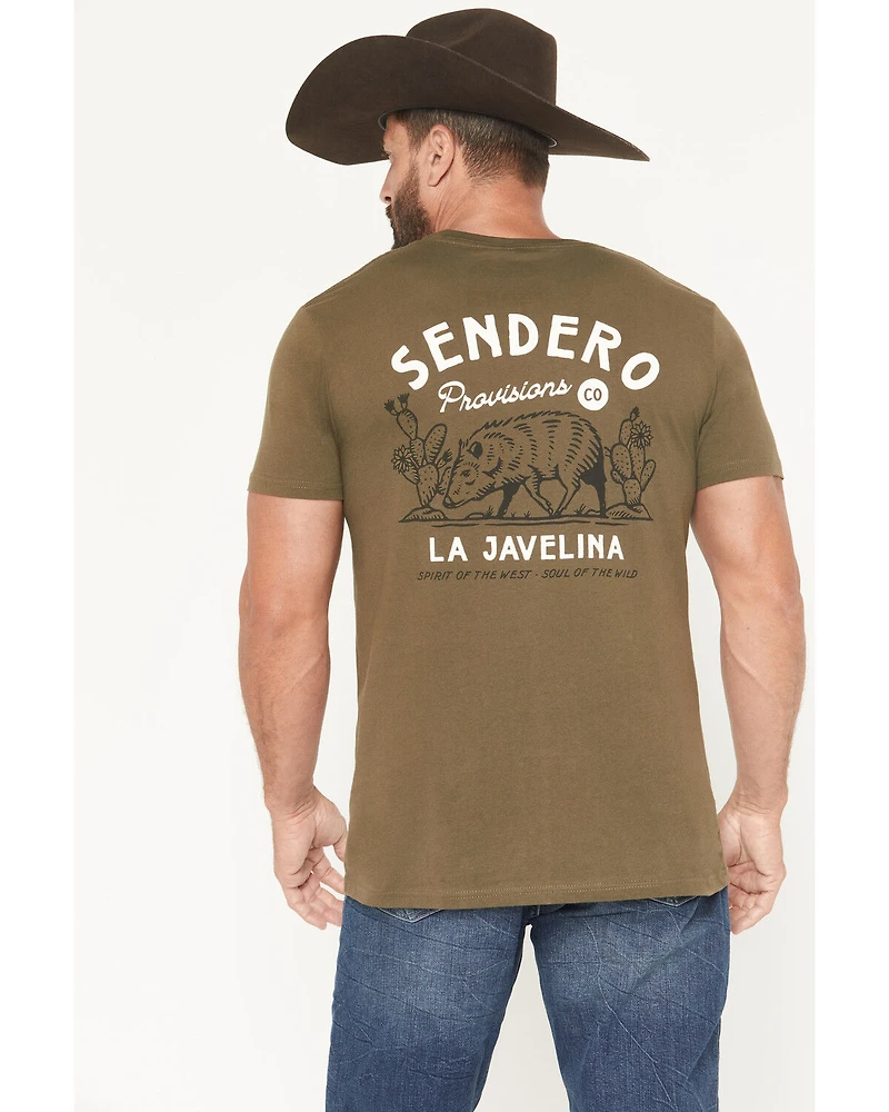 Sendero Provisions Men's La Javelina Short Sleeve Graphic T-Shirt